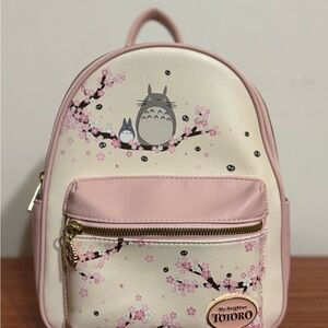 Totoro Pink and Cream Backpack